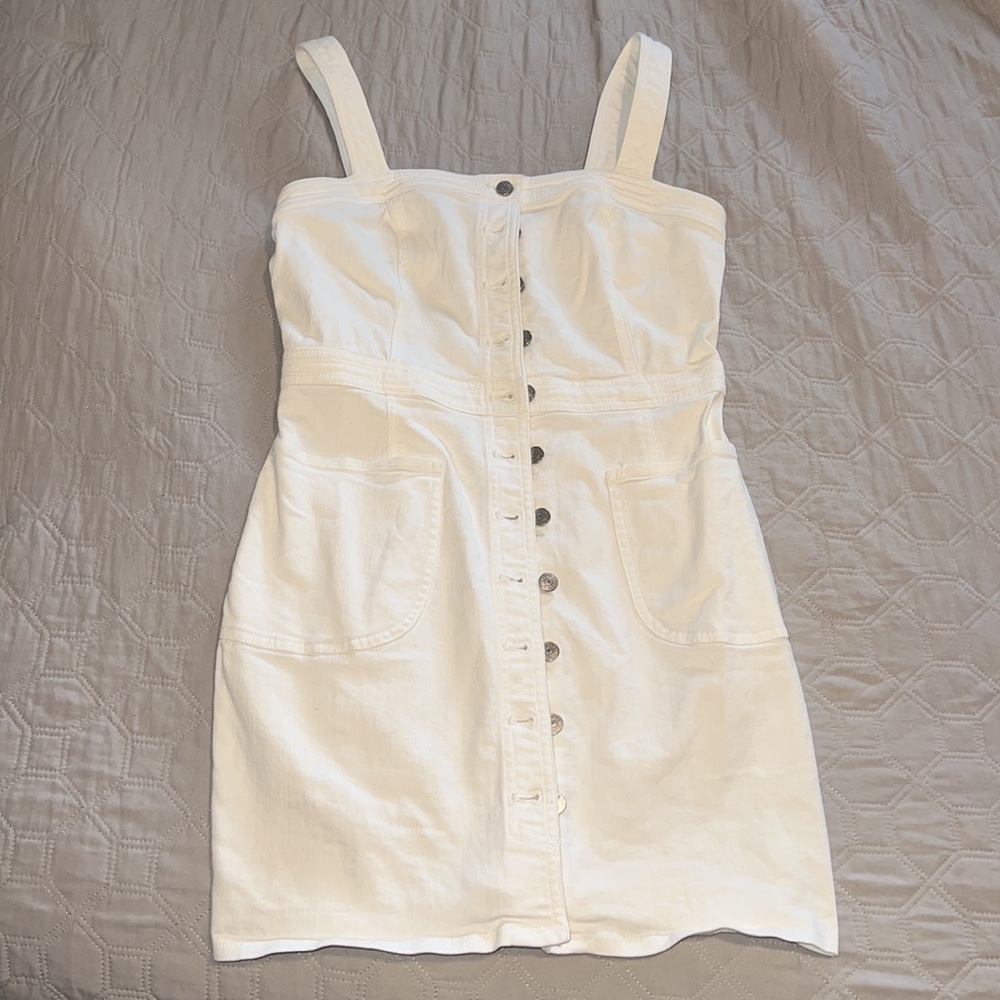 Express mini jean dress